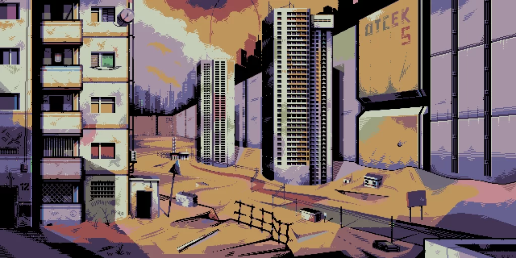 Pic 7 - Apartment Wasteland - Dmitry Petyakin - Pixel Art